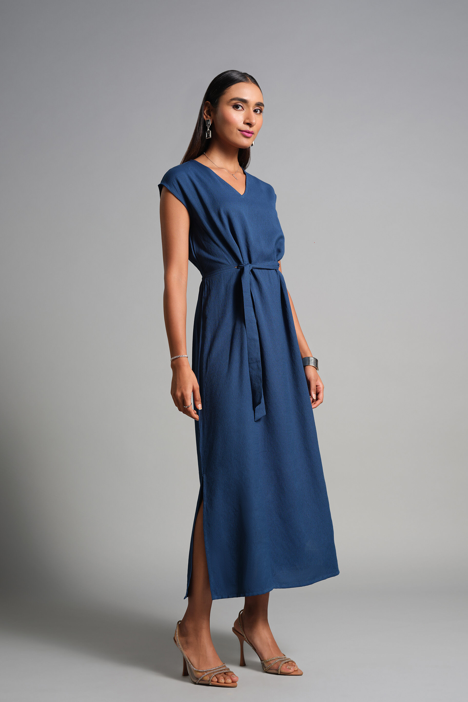 Fleeting Teal Dress, Teal, image 3